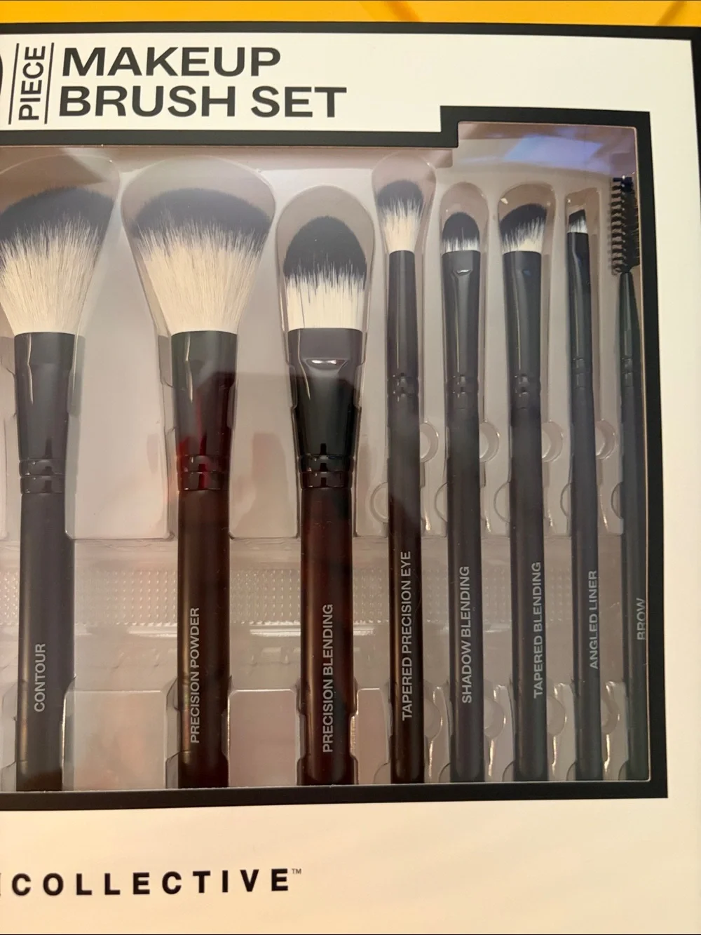 🌴XII Collective 10 Piece Makeup Brush 10 Pc Set